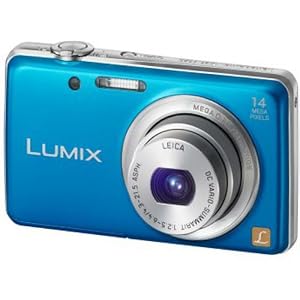 Panasonic Lumix DMC-FS40EG-A Digitalkamera (14 Megapixel, 5-fach opt. Zoom, 6,7 cm (2,6 Zoll) Display, 24mm Weitwinkel, bildstabilisiert) aktiv-blau Panasonic Lumix DMC-FS40EG-A Digitalkamera (14 Megapixel, 5-fach opt. Zoom, 6,7 cm (2,6 Zoll) Display, 24mm Weitwinkel, bildstabilisiert) aktiv-blau