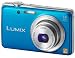 Panasonic Lumix DMC-FS40EG-A Digitalkamera (14 Megapixel, 5-fach opt. Zoom, 6,7 cm (2,6 Zoll) Display, 24mm Weitwinkel, bildstabilisiert) aktiv-blau