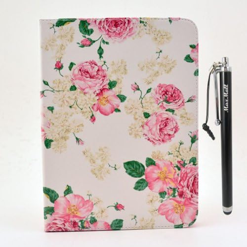 Galaxy Tab 3 Case,Tab 3 10.1 Case,MaxMall Pink Rosy PU Leather Stand Case Cover for Samsung Galaxy Tab3 10.1" Tablet P5200 P5210 SM-T311 SM-T315