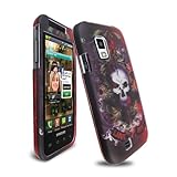 Premium - Samsung Fascinate i500/Mesmerize Skull Lion Rubber Design Protect ....