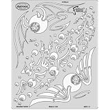 Artool - Kustom Kulture Airbrush Templates by Craig Fraser - Fly Ballz by Artool