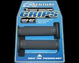 Renthal Motorcycle Handlebar Grips Road-Race Short Soft Grip Diamond pattern