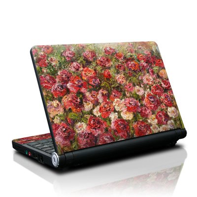 Fleurs Sauvages Design Decorative Skin Decal Sticker for Lenovo IdeaPad S10 Netbook Laptop Computer
