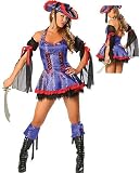 Buccaneer Beauty- Women's Sexy Pirate Costume Lingerie Outfit