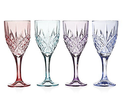 vintage style drinking glasses