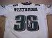 Brian Westbrook Hand Signed Autographed Authentic Reebok Philadelphia Eagles Away Game Jersey
