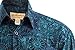 Indo Sapphire Tropical Cotton Shirt By Johari West