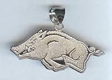 Univ Of Arkansas Athl Razorback Giant Charm/Pendant -14K/10K, Stainless Steel or Gold Plated