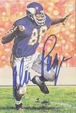 Autographed/Hand Signed Goal Line Art Gla Card Alan Page Vikings