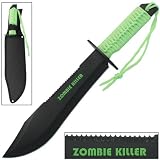 Zombie Killer Sawback Bowie Full Tang Survival Knife