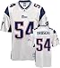 Tedy Bruschi Jersey: Reebok White Replica #54 New England Patriots Jersey - Medium