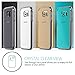 Galaxy S6 Edge Case: Stalion® [Hybrid Bumper Series] Shockproof Impact Resistance (Diamond Clear) Ultra Slim Fit with Diamond Clear Back + Raised Edges for Protection (for Samsung Galaxy S6 EDGE ONLY)
