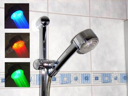LED Duschkopf Brausekopf Farbwechsel