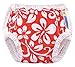 Mother-Ease Swim Diaper - Aloha Red - Medium (17-27 lbs)