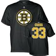 Zdeno Chara Boston Bruins Black Name and Number T-Shirt