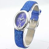MANHATTAN by CROTON Women's Blue Sparking Strap Watch. Model: CMH5092BL