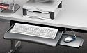 Tastaturschublade, Mausablage, verstellbar, Fellowes 93804
