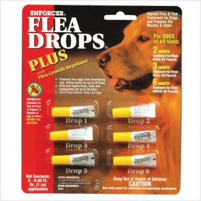 Flea Drops for Dogs (FDP6) 12 each