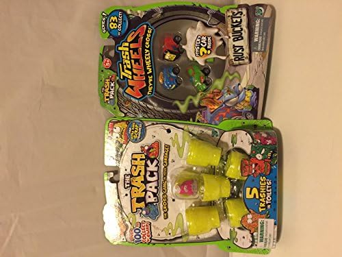 Trash Pack Series 5 AND Trash Wheels Rusty Bucket Blister (Styles may Vary)