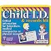First Aid Only FAO-185 13-Piece Child ID and Records Kit, Plastic Case