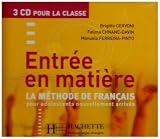 Revue HACHETTE FLE  / Entrée en matière - CD audio classe.