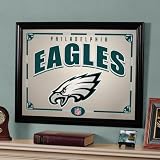22 NFL Philadelphia Eagles Football Logo Framed Mirror by