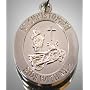 St. Christopher "RIDE WITH ME" Motorcycle Medal--Keychain, BH010