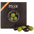 Dragee Pecou Chocodelices Nougatine - Olive like - black and green