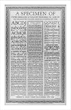 Historic Print (S): A specimen of types designed & sold by Frederic W. Goudy