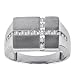 10k White Gold Diamond Men's Ring (1/2 cttw, H-I Color, I3 Clarity)
