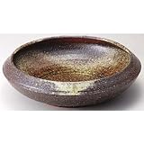 ★ギフト包装承ります★ 12号　古陶水盤　 【信楽焼　花器】 〔キャッシュバックキャンペーン対象商品〕