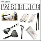 FoodSaver V2860 Advanced Design Vacuum Sealer Plus Accessory Bundle