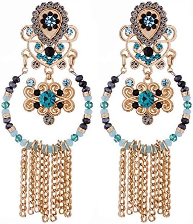 Sevilla Azule 2 Way Chandelier Convertible Earrings