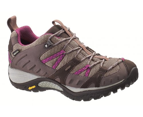 MERRELL Siren Sport GORE-TEX XCR Ladies Trail Running Shoes, Dark Grey, US10.5