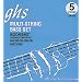 GHS Strings Electric Bass Boomer Set (Medium Nickel Steel, 5-String)