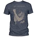 Joy Division - Ian Curtis Mens T-Shirt In Heather Navy