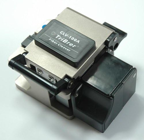 CLV-100A Type High Precision Fiber Optic Cleaver with Fiber Dustbin