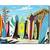 Scott Westmoreland Surf Shack Retro Vintage Tin Sign