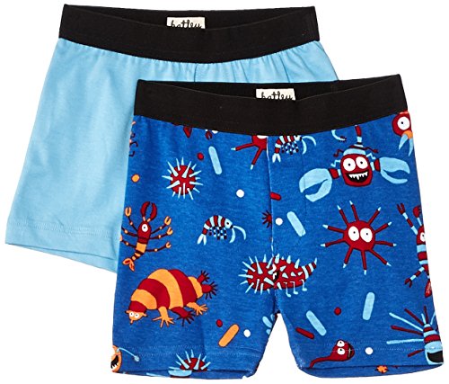 Hatley Little Boys' Kids  Boxers Microscopic Creatures