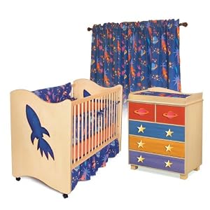 Room Magic Nursery Set, Star Rocket by Room Magic