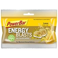PowerBar Energy Blasts Gel-Filled Chews, 2.12-Ounce Pouches, (Pack of 12)