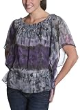 Rampage Women's Yoryu Chiffon Tye Dye With Lurex