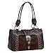 As Shown American West Wild Horses 3 Compartment Zip-Top Tote