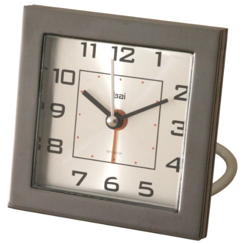 Bai Square Diecast Solid Clock Gotham