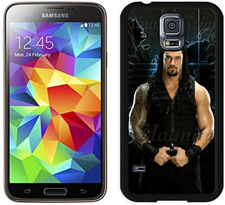 Galaxy S5 Cases Designed With Wwe Superstars Collection Wwe 2k15 Roman Reigns 14 Black Case for Samsung Galaxy S5