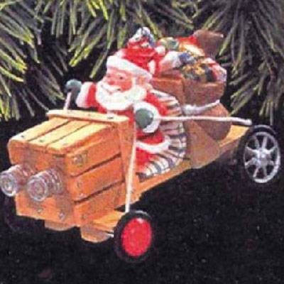 The Claus-Mobile Here Comes Santa 19th in Series 1997 Hallmark Ornament QX6262