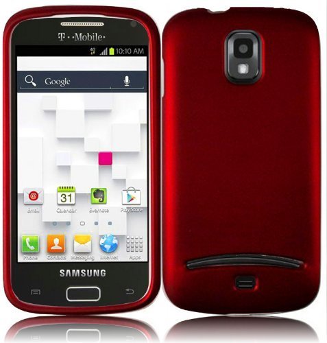 For Samsung Galaxy S Relay 4G T699 Hard Cover Case Red Accessory
