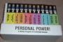 Personal Power--A 30-Day Program for Unlimited Success by Anthony Robbins (Set of 12 VHS Tapes plus Journal in Shelf Box)