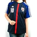 adidas(アディダス) 日本代表 Tシャツ ナンバー 10 レプリカ ユニフォーム サッカー キッズ ジャパンディーブルー CU392-X49716