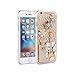 iPhone 6 Case,iPhone 6S Case,New Fashion Handmade Bling Crystal Pearl Rhinestone Diamond Transparent Hard Case Cover for Apple iPhone 6 6S 4.7-inch (Eiffel Tower No. 1 Perfume)